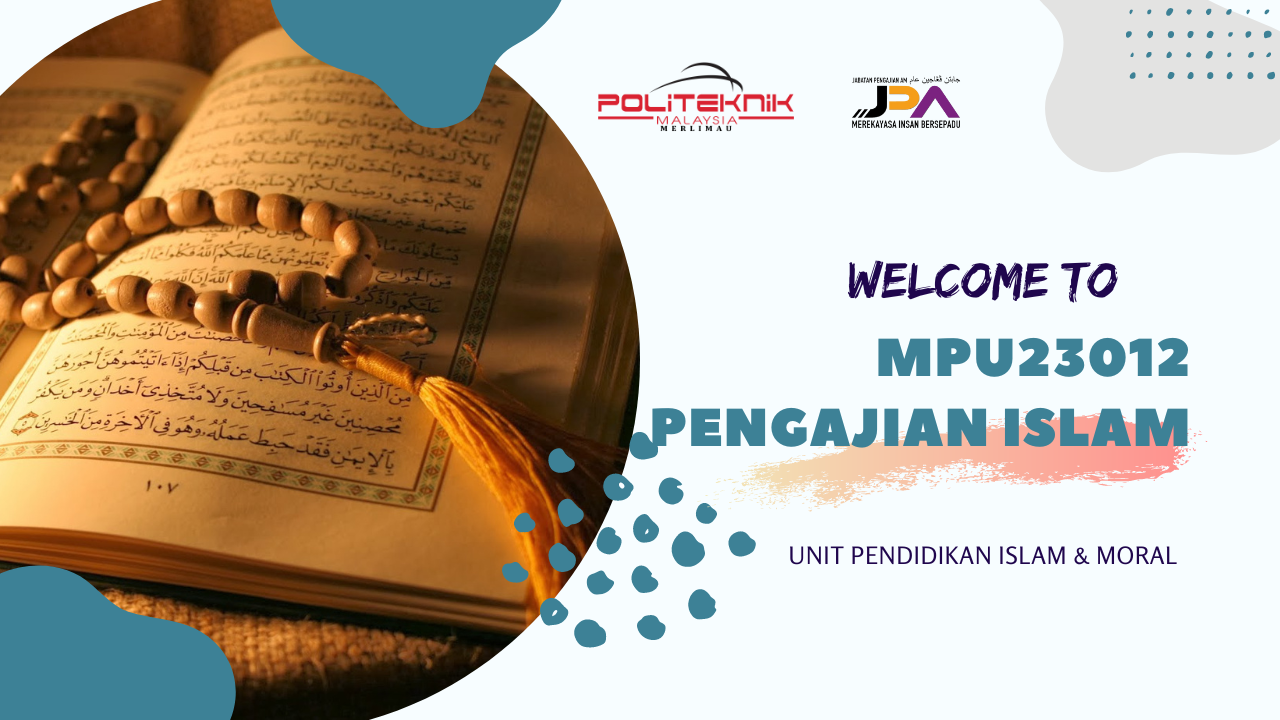 MPU23012 PENGAJIAN ISLAM