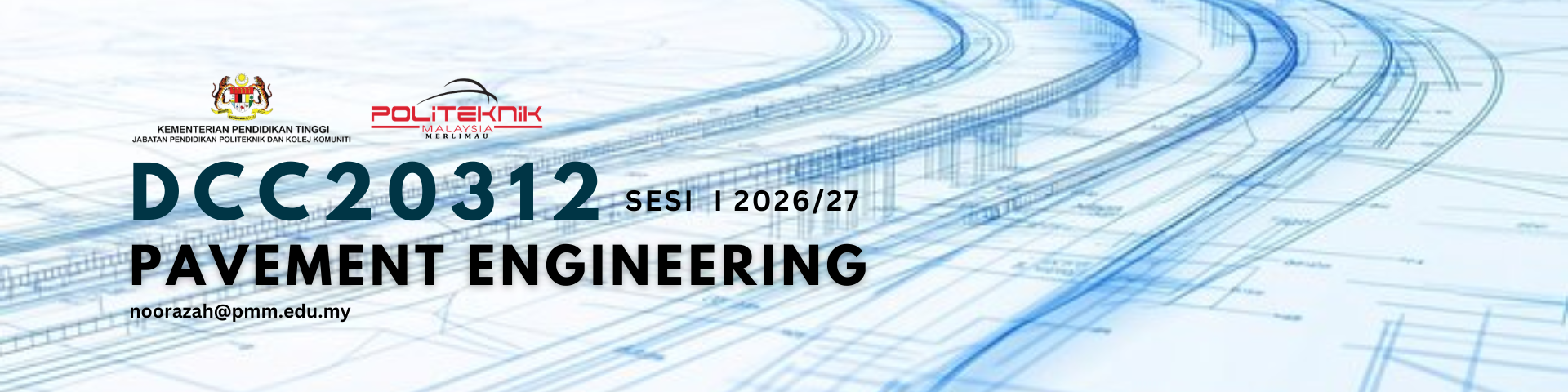 DCC20312 PAVEMENT ENGINEERING